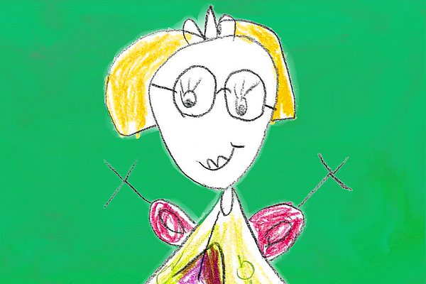Portrait – von Kindern gemalt
