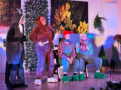 Das Kichererbsentheater in der KiTa Hufeland-Haus